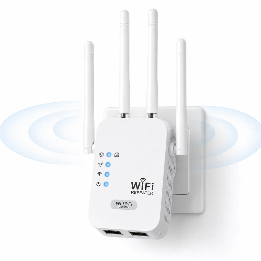 Dual Band WiFi Booster & Range Extender